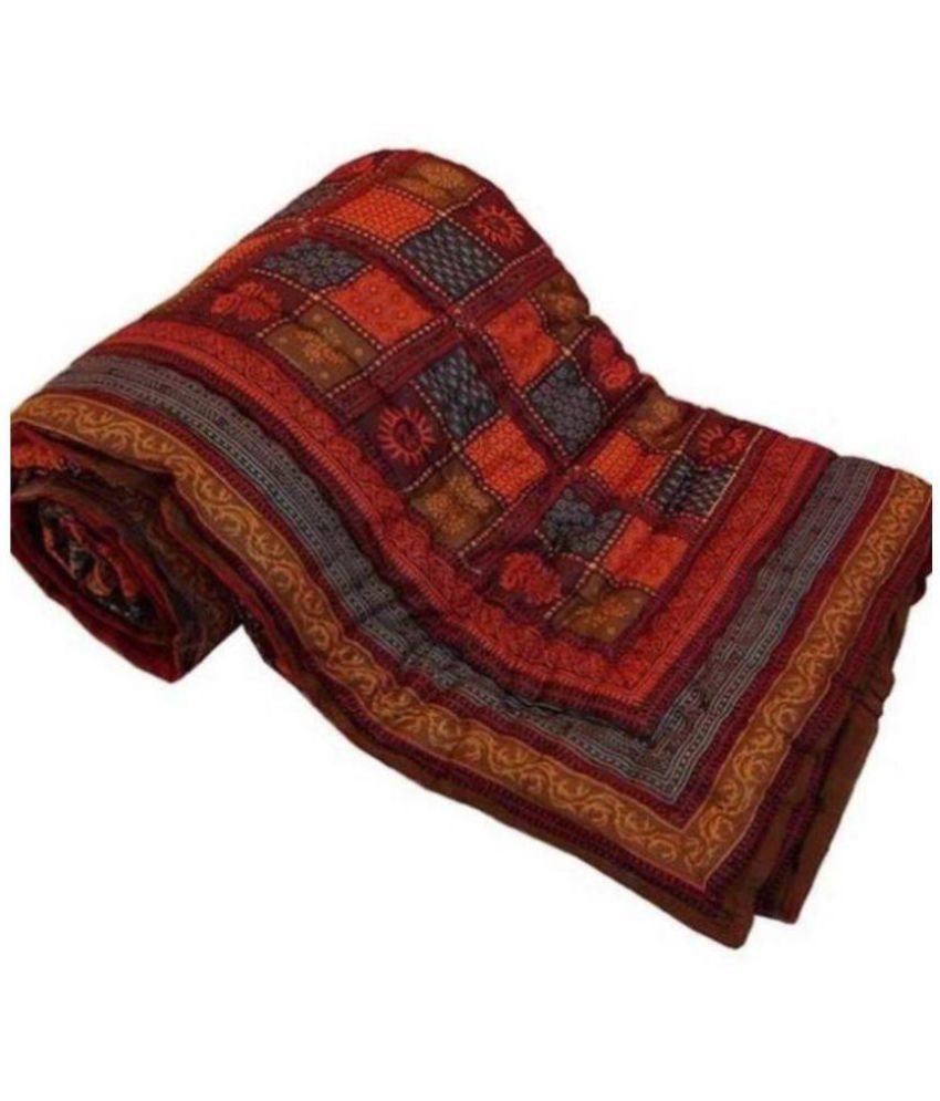 Jaipur Textile Hub Double Cotton Multi Printed Quilt Buy Jaipur