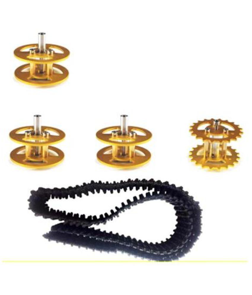 Plastic Track + Driving Wheel + Bearing Wheel Set Accessory For Robot Car Chassis Buy Plastic
