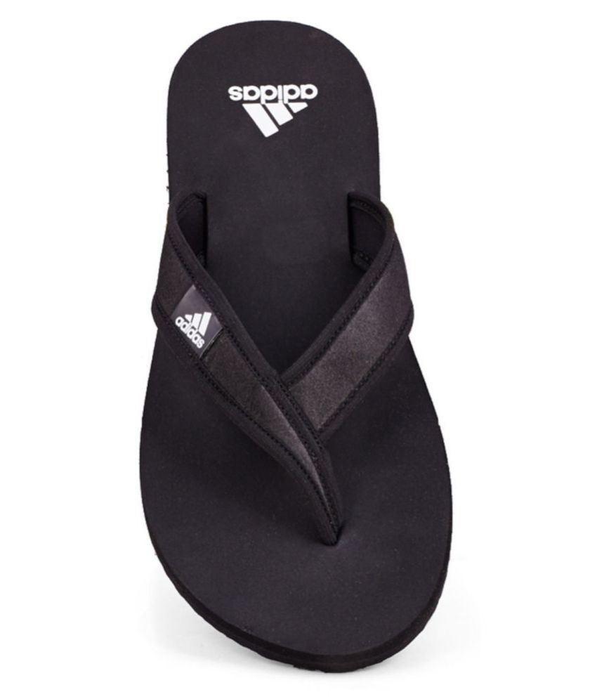 adidas rio black slippers