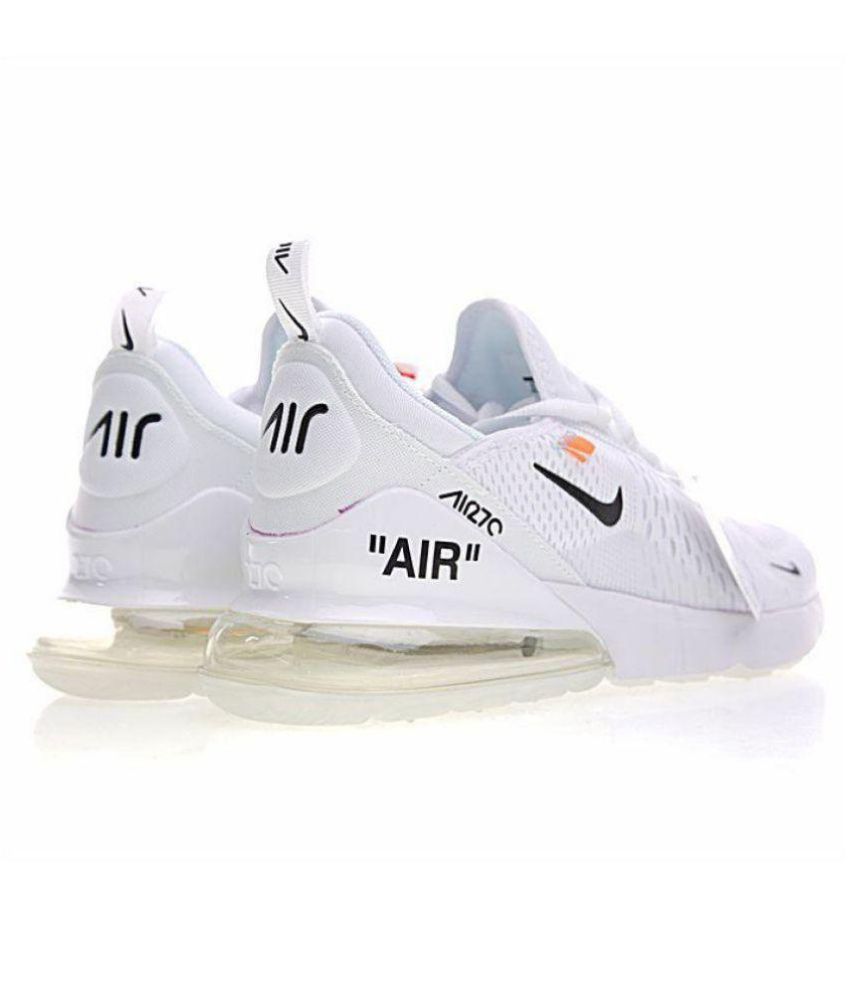 nike white running shoes snapdeal