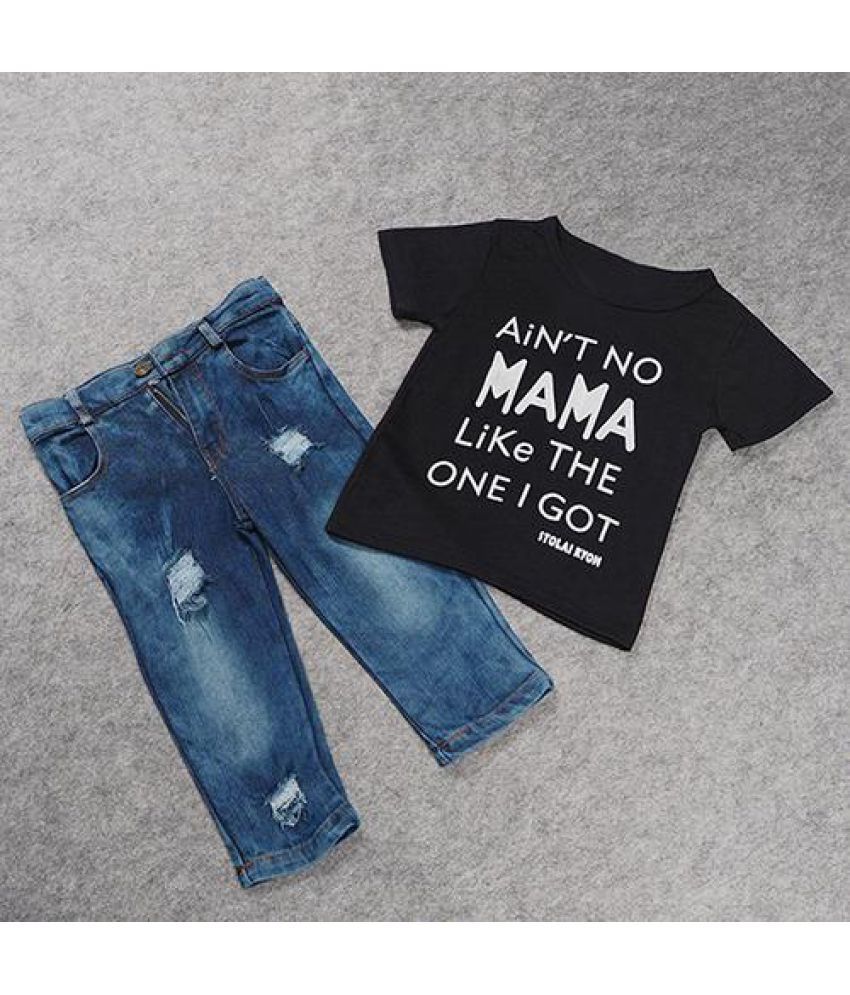 baby distressed jeans