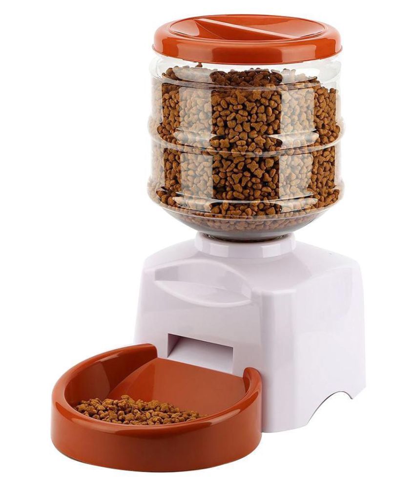 Pet Automatic Dog Cat Feeder 5 5l Electronic Digital Display Food