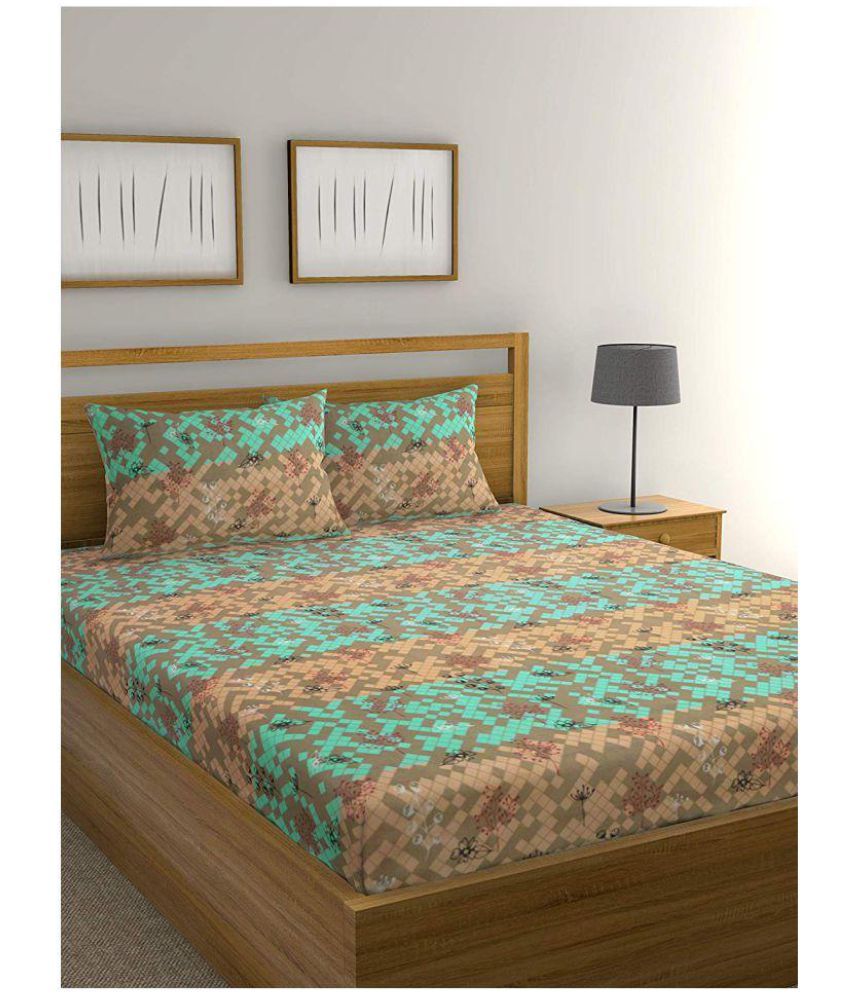 Raymond Cotton Double Bedsheet with 2 Pillow Covers Buy Raymond