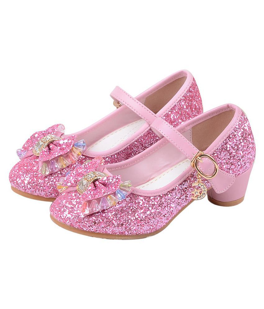 Child Kids Baby Girl Bowknot Party Wear Princess Shoes Shiny Leather Moccasins 