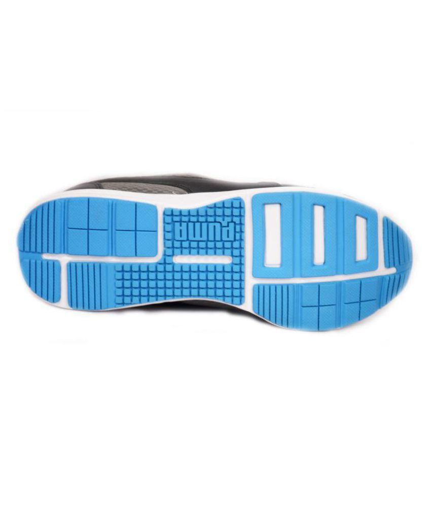 black running shoes puma