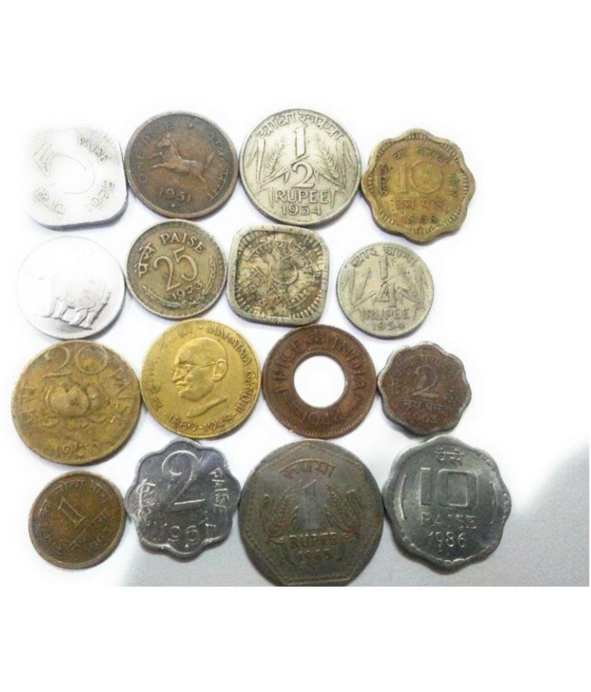 republic-india-old-coins-set-of-16-different-coins-buy-republic-india