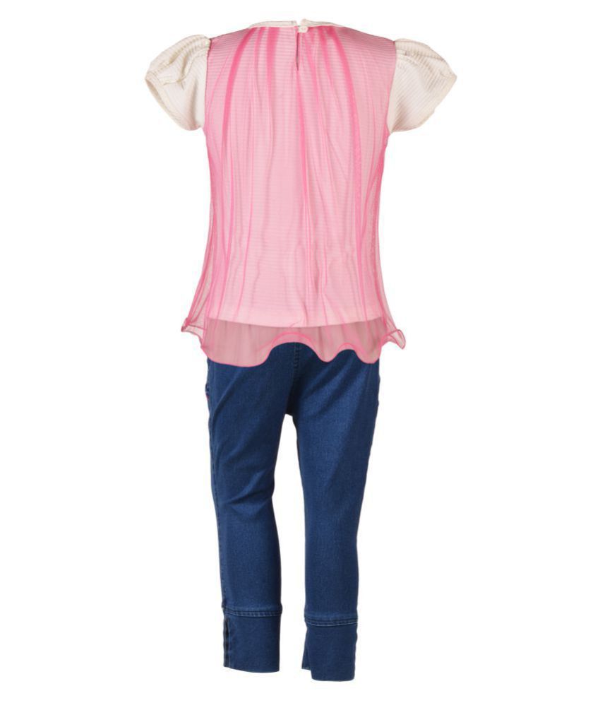 jeans top for girl snapdeal