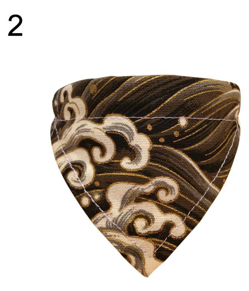 Dog Collar Cat Scarf Puppy Wave Spindrift Flower Neckerchief Pet