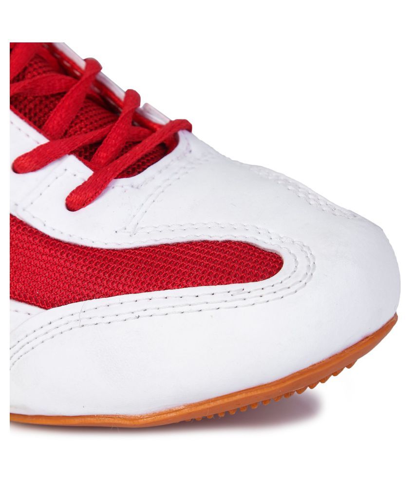 Pace International Kabaddi Shoes Red Indoor Court Shoes