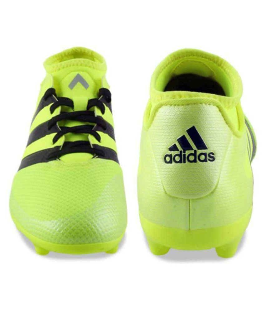 adidas neon green football shoes