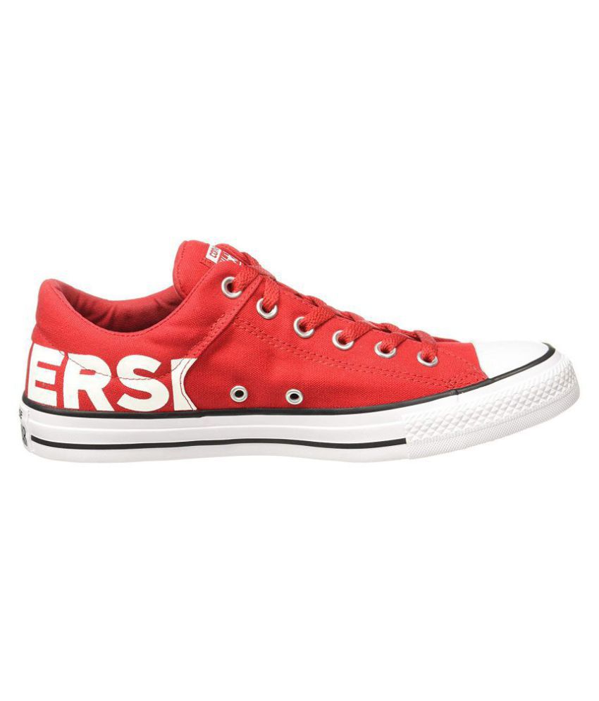 converse sneaker red