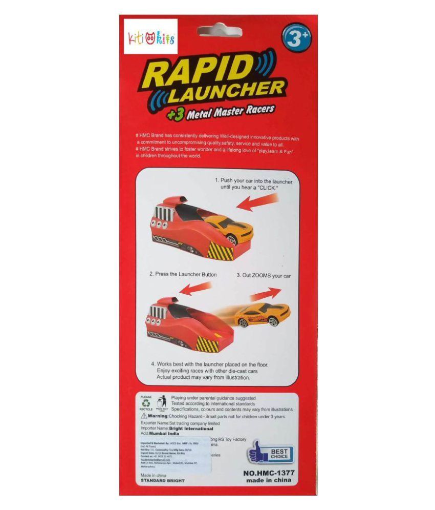 Kiti Kits Rapid Car Launcher Game for Kids (NVJ ENTERPRISE) Buy Kiti