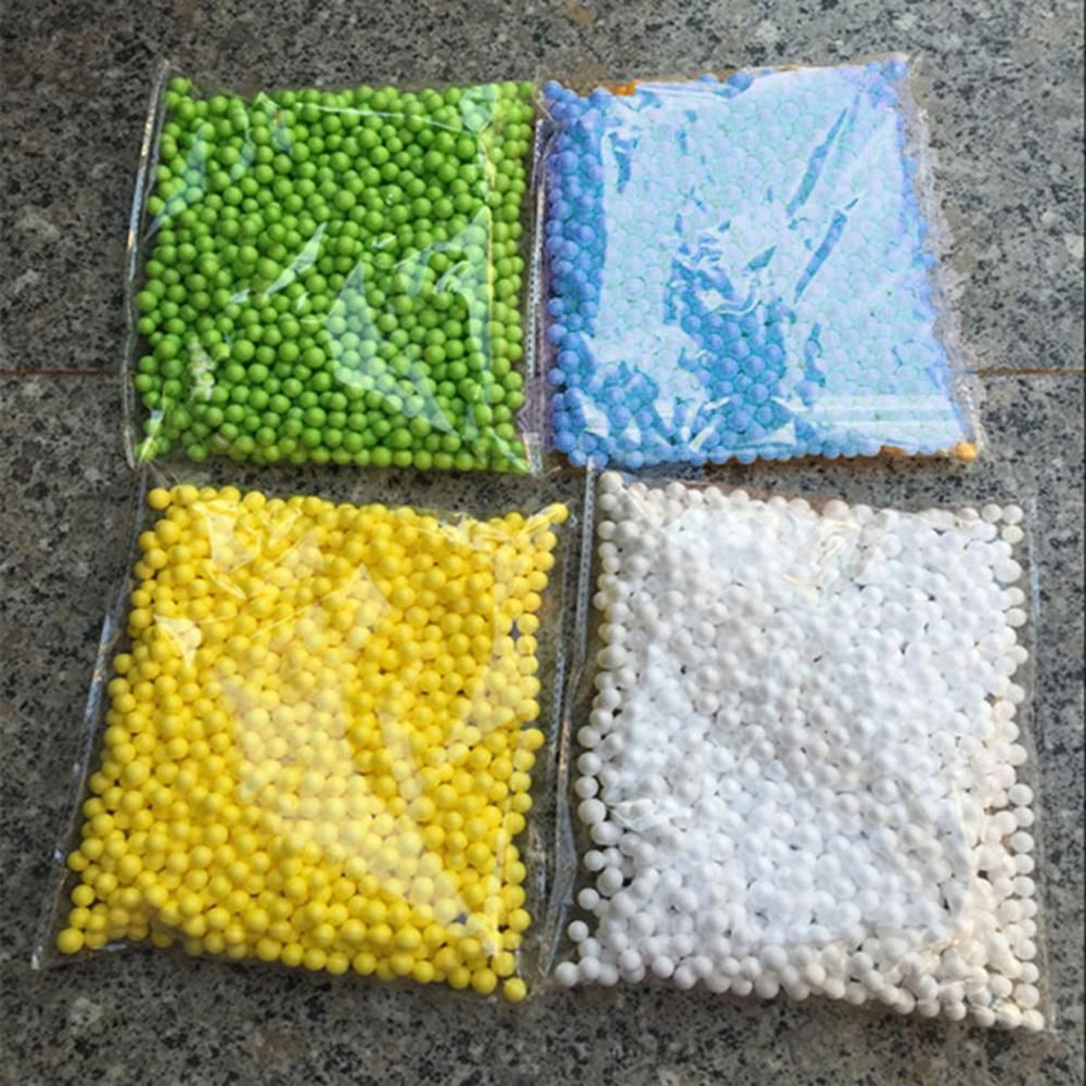 Polystyrene Styrofoam Gift Box Filler Foam DIY Mini Beads Multicolor