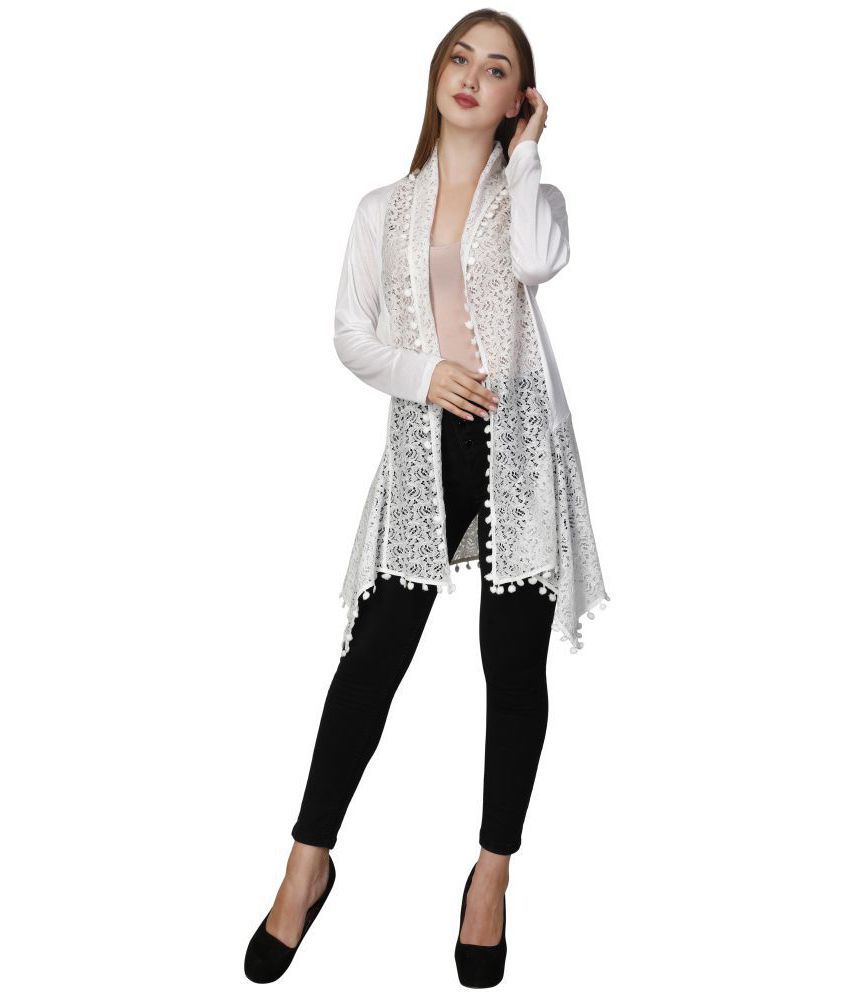 net shrug suit design