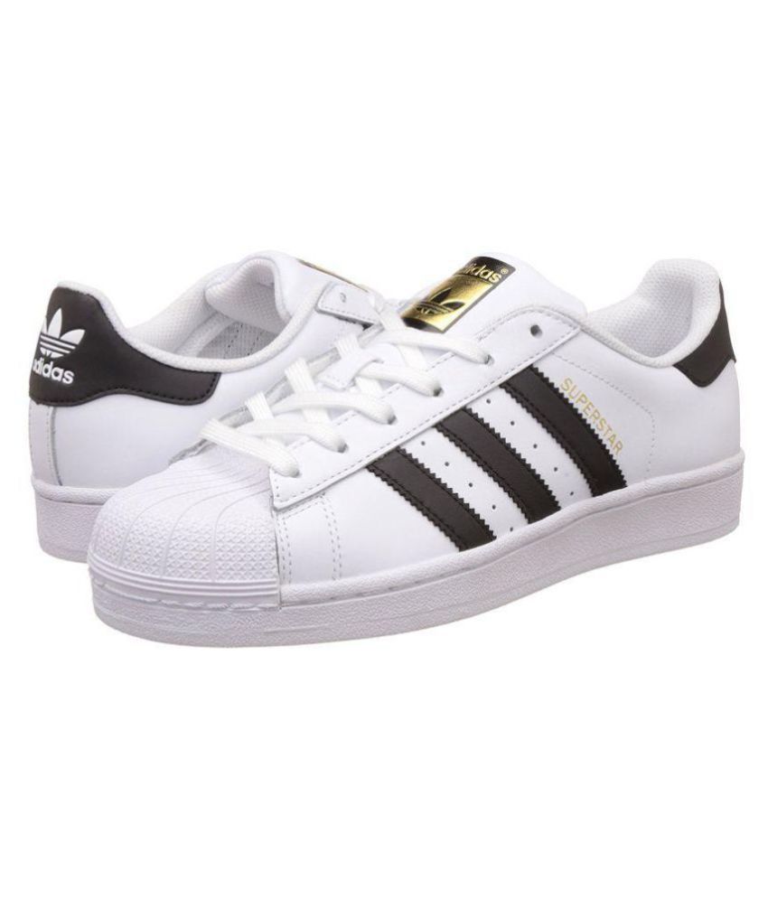 Adidas Superstar White Casual Shoe For kids(Unisex) Price in India- Buy ...