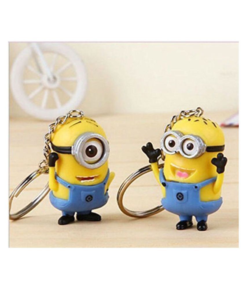 minion soft toy keychain