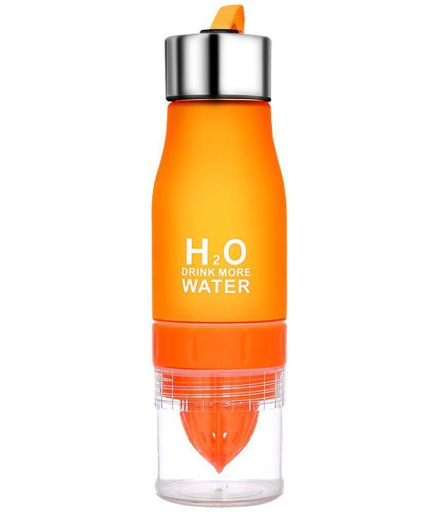 House Of Quirk H2O Orange 650 ml Plastic Fruit Infuser Set of 1