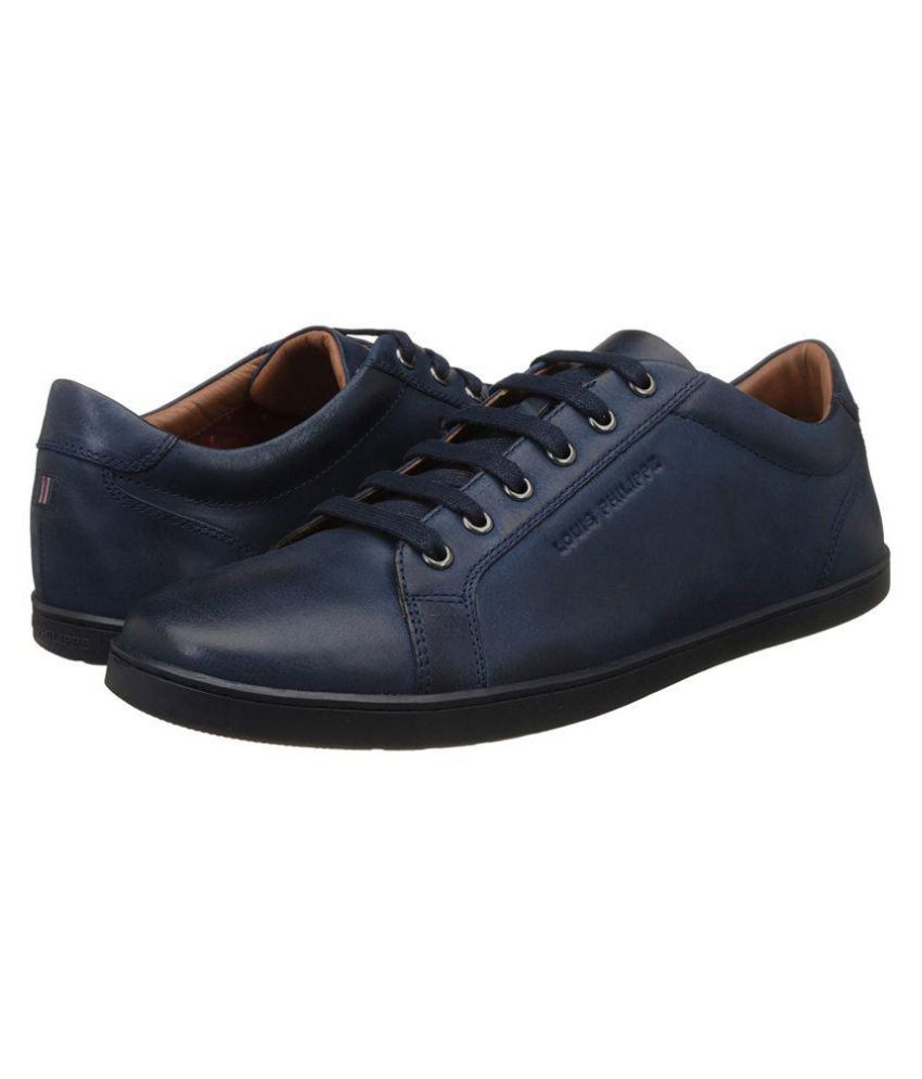 Louis Philippe Sneakers Navy Casual Shoes - Buy Louis Philippe Sneakers Navy Casual Shoes Online ...