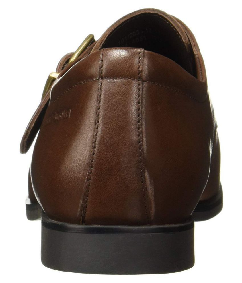 genuine leather hush puppies