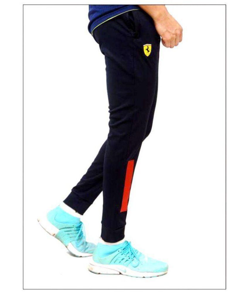 puma polyester track pants