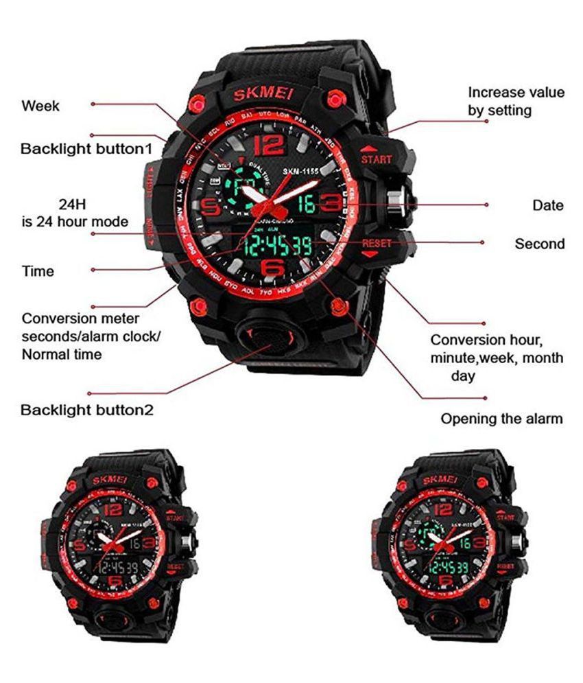 snapdeal analog digital watches