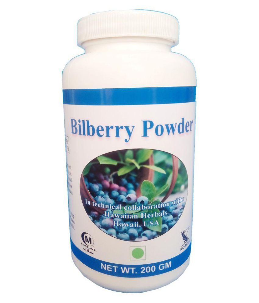hawaiian herbal bilberry powder 1 Same Drops Free Powder 200 gm Buy