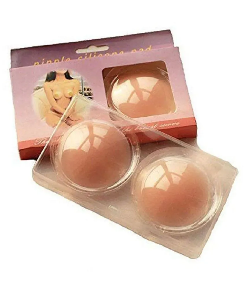 Buy Sanfe Flix Reusable Silicone Nipple Cover - 4 Pieces, 10 Times  Reusable, Skin-Friendly Adhesive Pasties for Women