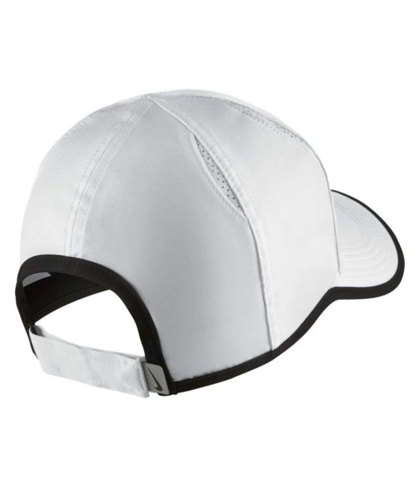 Nike White Plain Polyester Caps Buy Online Rs. Snapdeal
