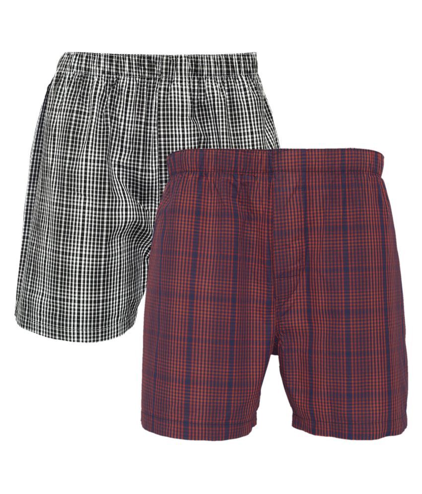     			XYXX Pack of 2 Cotton Boxers For Men's ( Multi )