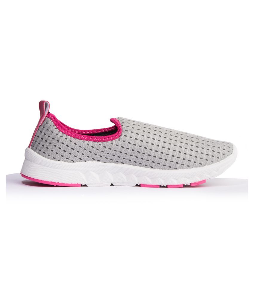 womens gray casual sneakers