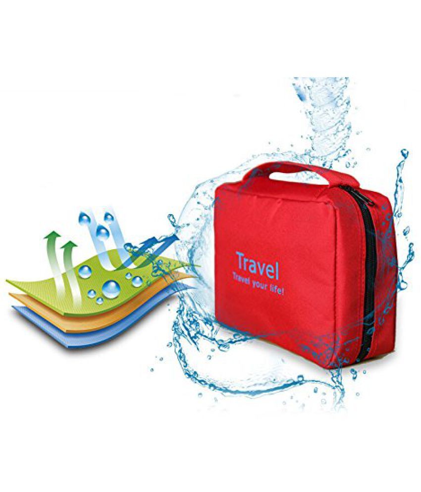 Everbuy Red Travel Toiletry Kit Buy Everbuy Red Travel Toiletry Kit