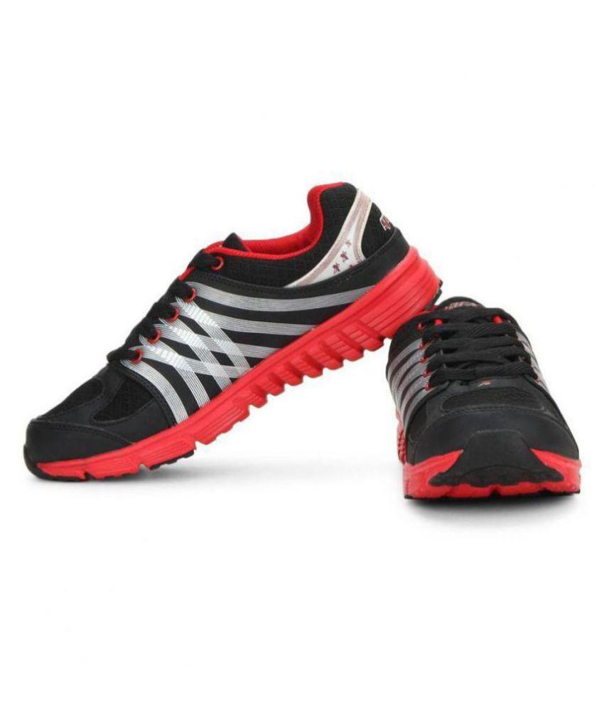 sparx running shoes black