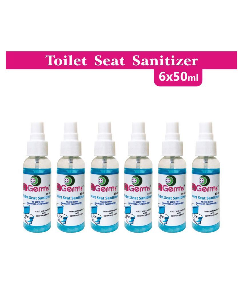 D Germs Toilet Seat Sanitizers 50 mL Pack of 6 Buy D Germs Toilet Seat Sanitizers 50 mL Pack of