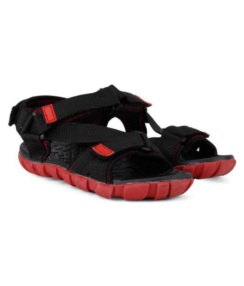 Bata Black Synthetic Floater Sandals - Buy Bata Black Synthetic Floater ...