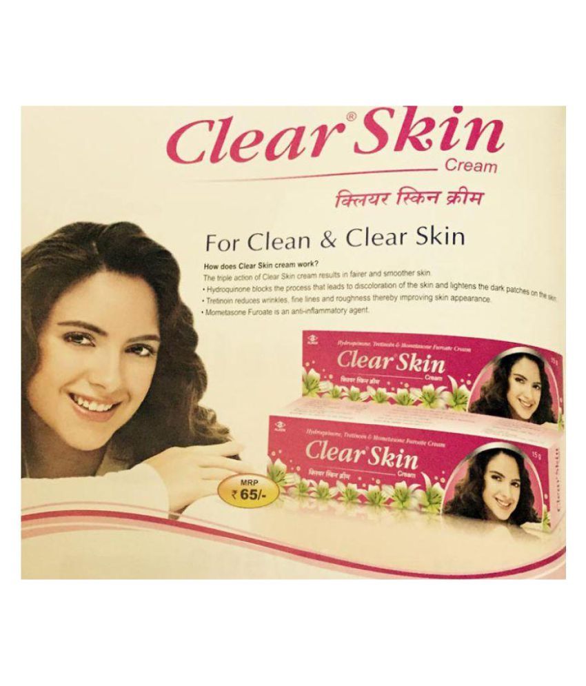 Buy Clear Skin Cream Day Cream Clear Scars And Marks 15 Gm Each Gm Pack