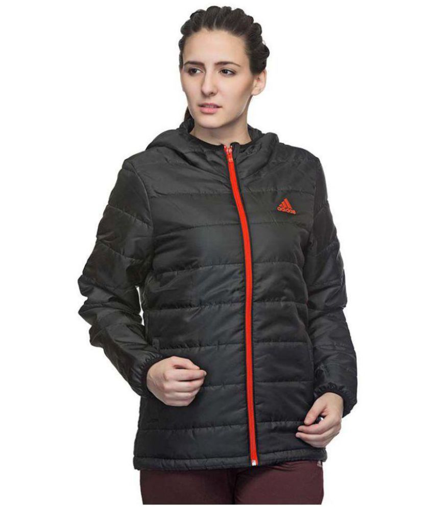 Buy Adidas Polyester Black Hooded Jackets Online at Best Prices in ...