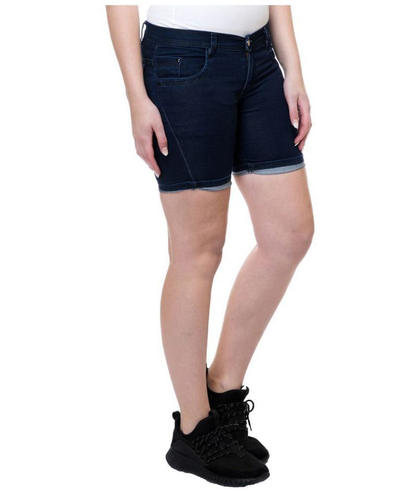 denim hot pants womens