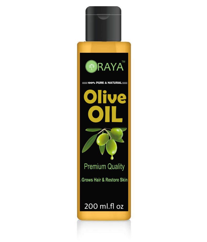     			ORAYA 100% Pure & Natural Extra Light Olive Oil Hair Oil- 200 ml