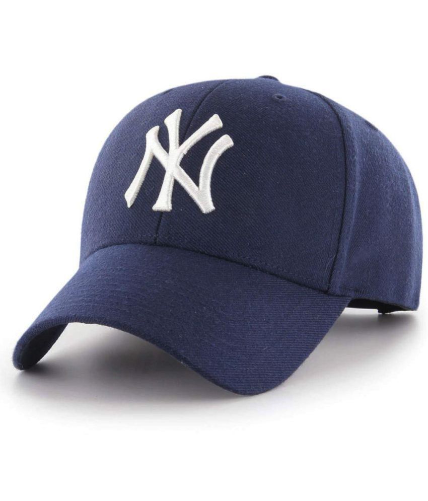 House of Quirk Baseball Caps New York Yankees Cap - Blue: Buy Online at ...