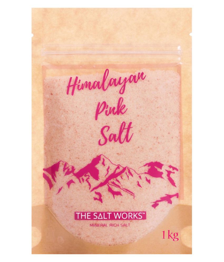 THE SALT WORKS Himalayan Pink Salt 1 kg Buy THE SALT WORKS Himalayan