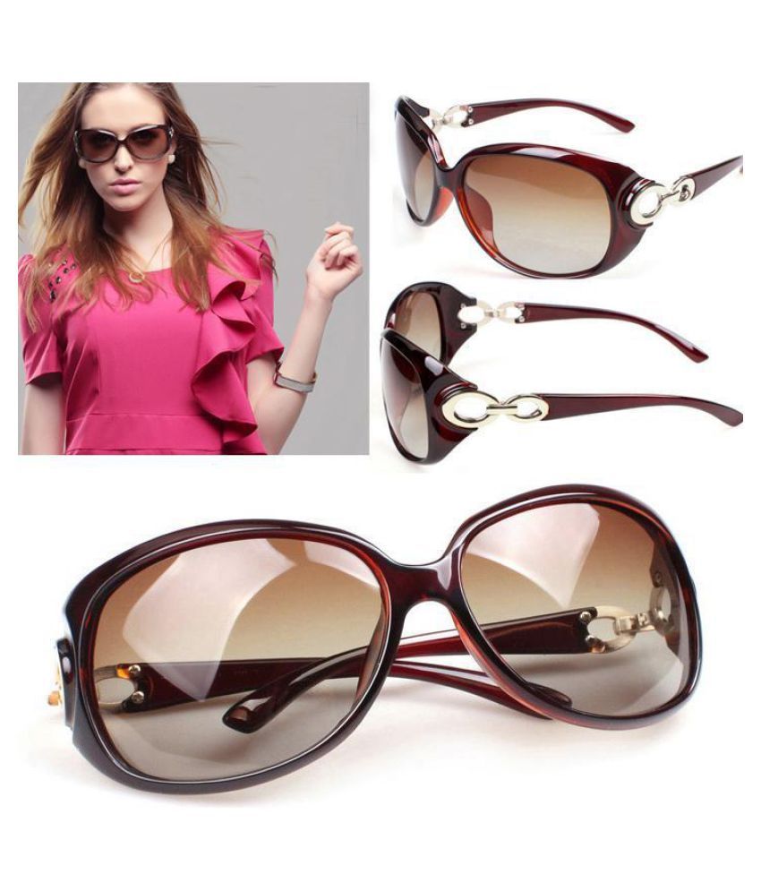 Buy Hot Fashion Women Sun Glasses Retro Designer Big Frame Sunglasses Goggles 3 Colors At Best Prices In India Snapdeal