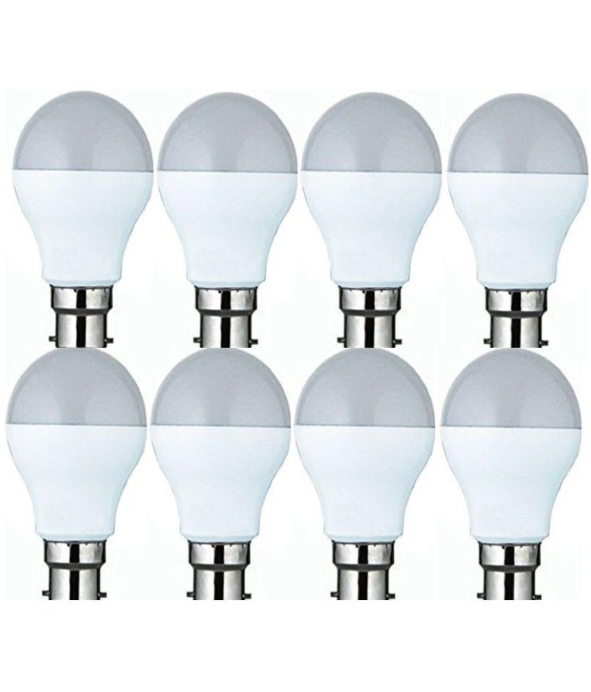 Eea Led 9W LED Bulb Natural White - Pack of 7
