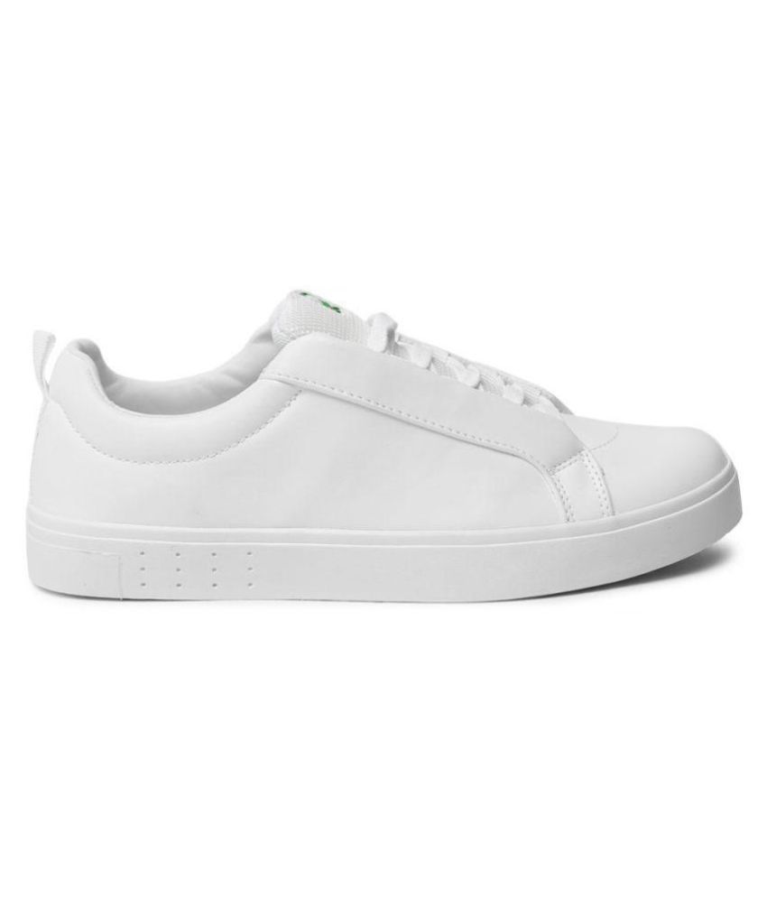 Benetton Sneakers White Casual Shoes 