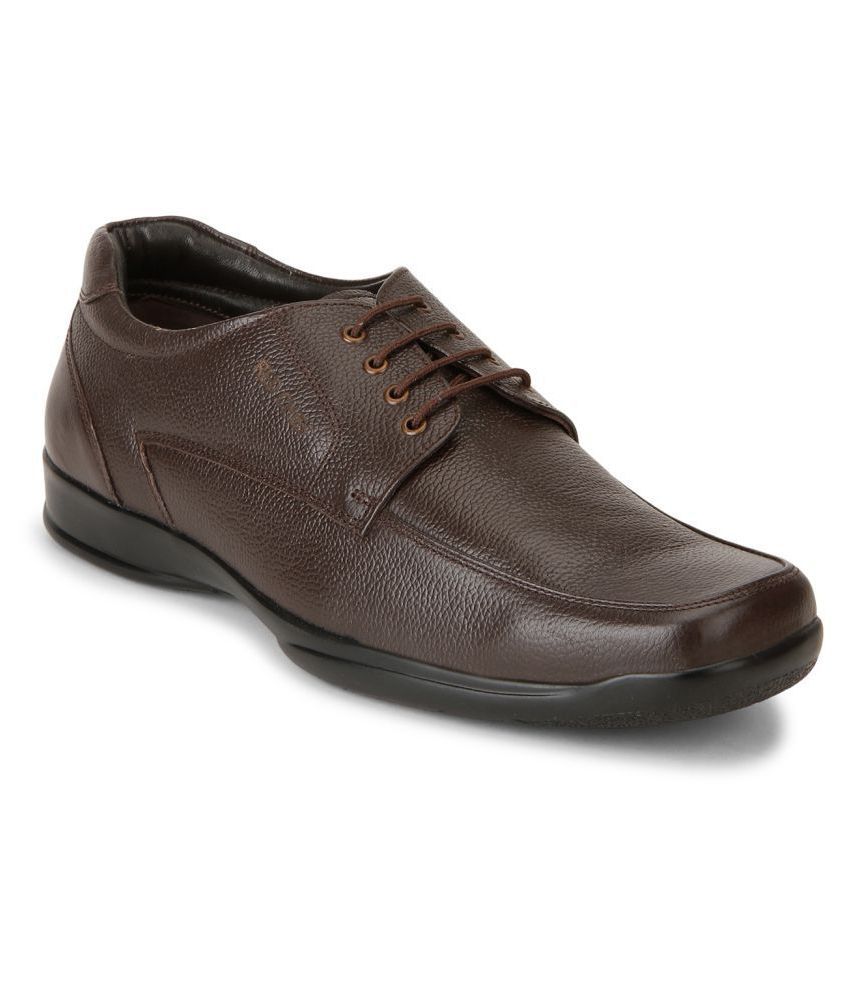red chief brown derby shoes