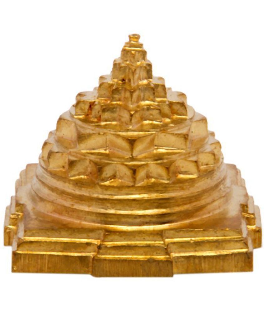     			S.S Creation 2 Inchx2 Inch Meru Shree Yantra In Brass Metal Pooja Shri Yantra For Prosperity And Luck