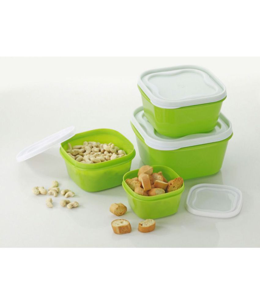     			Analog kitchenware Polyproplene Food Container Set of 4