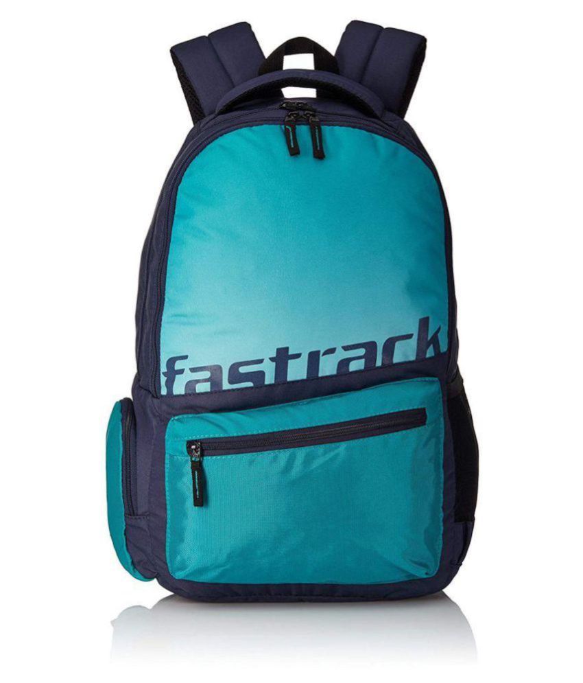 fastrack blue backpack