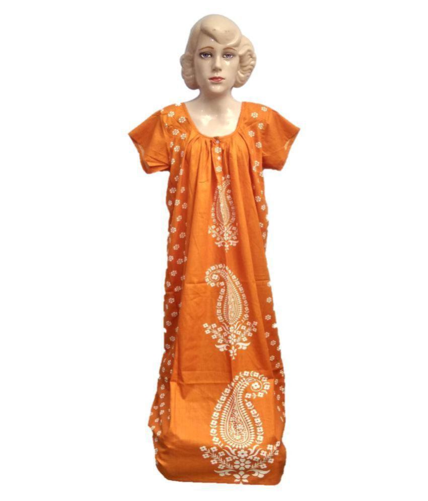 Nightie night grown cotton nightie Buy Nightie night grown cotton nightie Online at Low Price