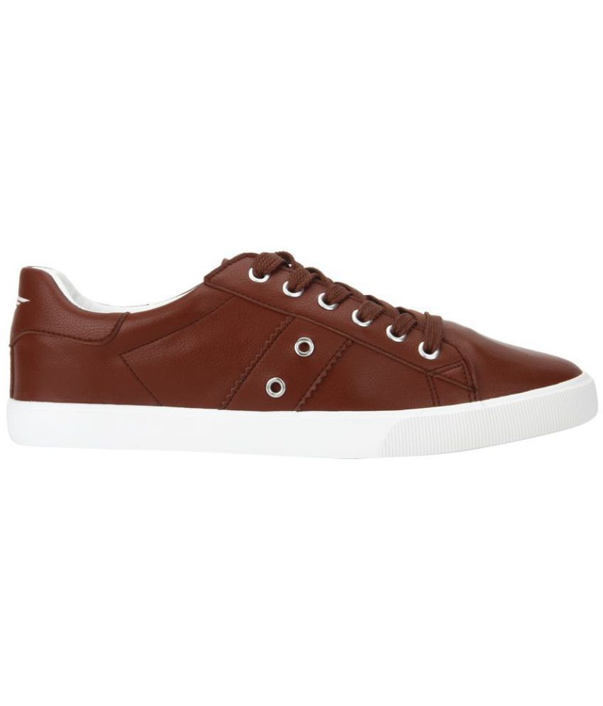 red tape men tan sneakers