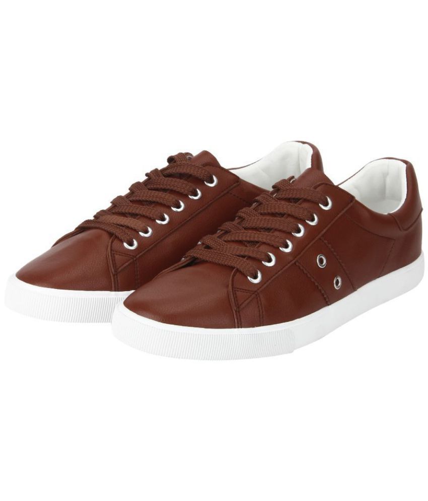 red tape men tan sneakers